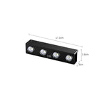 lampes solaires extérieures led modernes adhésives jardin balcon contemporaines minimalistes