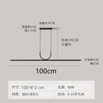 lampe suspendue moderne minimaliste led blanc noir flux lumineux variable facile certifications multiples