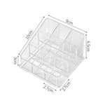 présentoir maquillage boîtes transparentes moderne 36 compartiments acrylique rechargeable