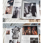 affiche photo magazine mode ornement maison arrière plan contemporain minimaliste textures couleurs vives