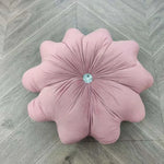 coussin bleu plissé moderne housse amovible polyester lavable maison lit chambre