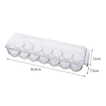 boîtes rangement transparentes moderne poignées crèmes gels lotions fridge organizer