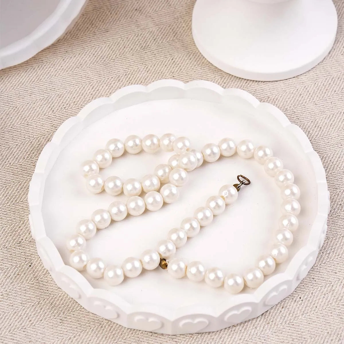 plateau silicone forme cœur présentation bijoux support bougie moulage résine plâtre