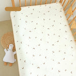 coussin bébé imprimé animaux fleurs beige clair décoratif chambre enfant usage quotidien