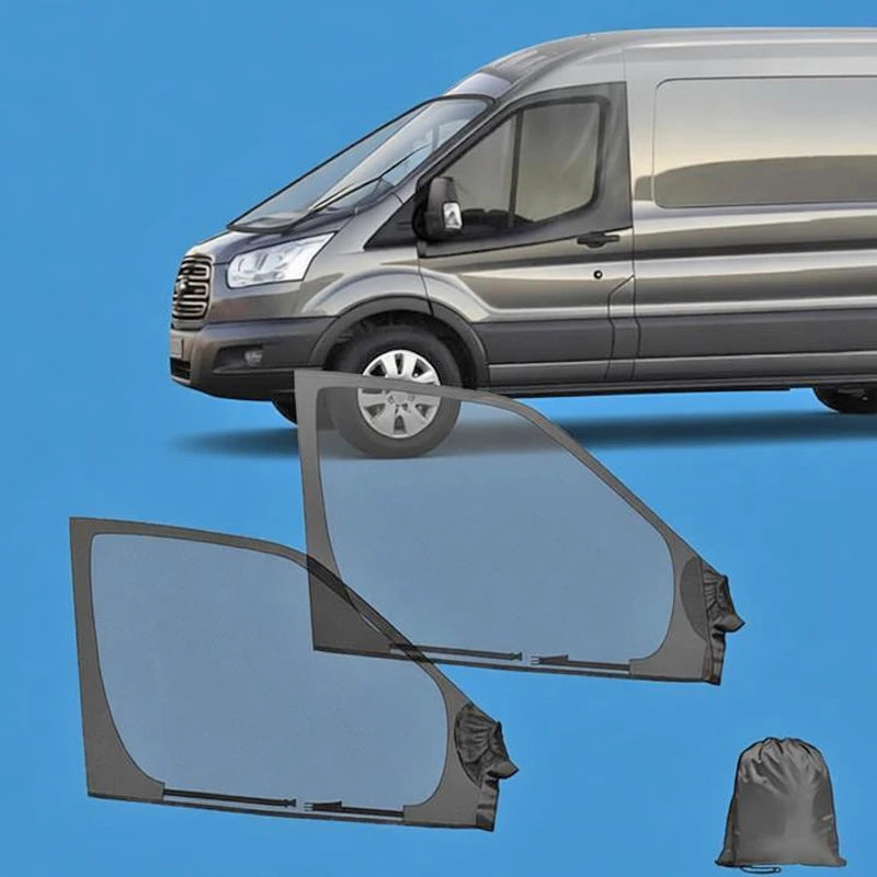 pare soleil voiture fenêtre protection uv fibre synthétique noir moderne clips sac rangement 106cm