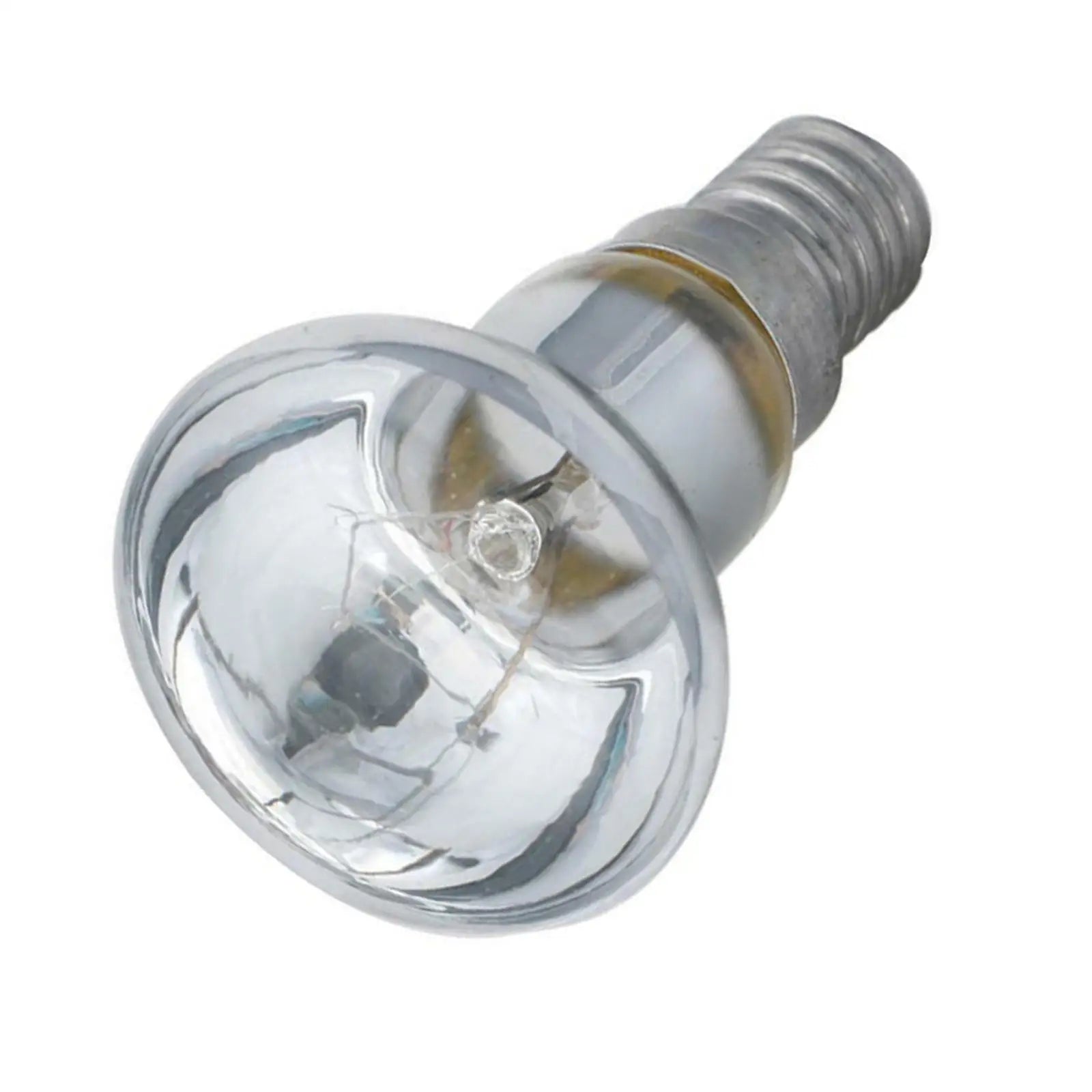 Ampoule à lave réflecteur éclairée dans une lampe décorative