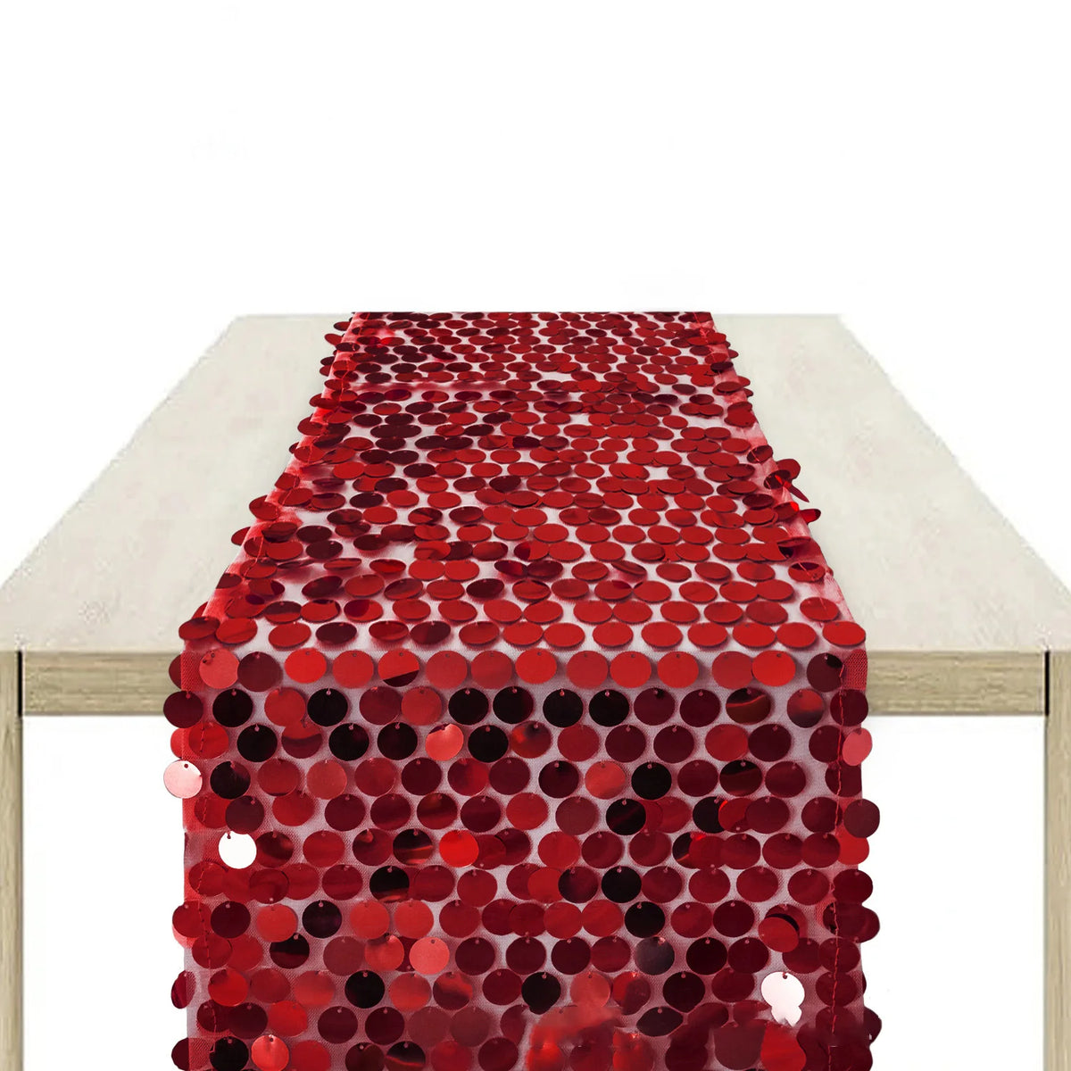 chemin table roses solides opaques decoratif maison festive mariage printemps pâques rustic