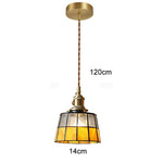 lampe suspendue art déco géométrique salon chambre restaurant éclairage interrupteur chaîne métal