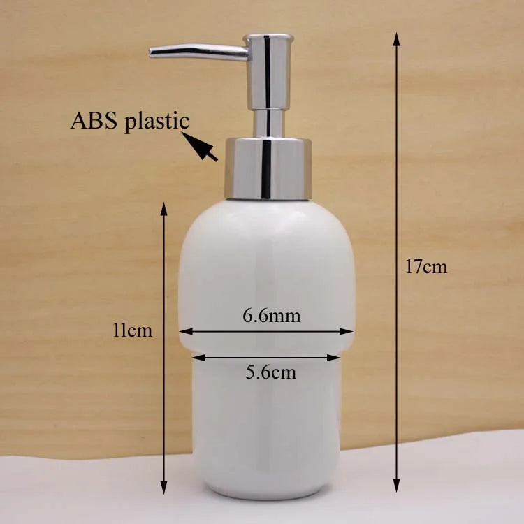 ensemble vaisselle salle bain blanc grèce classique porte brosse dents distributeur savon porte savon