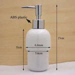 ensemble vaisselle salle bain blanc grèce classique porte brosse dents distributeur savon porte savon
