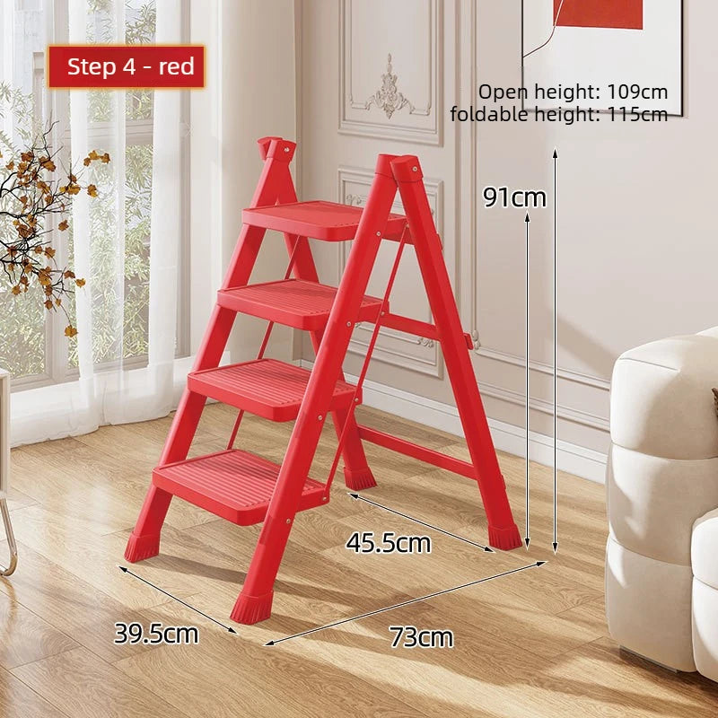 pliable acier blanc marron clair plateforme bois motifs lignes verticales moderne fonctionnelle 127cm haute