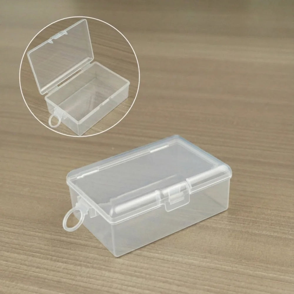 boîtes rangement transparentes clips fermeture réutilisables respectueux environnement pastorales rectangles petits objets