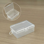 boîtes rangement transparentes clips fermeture réutilisables respectueux environnement pastorales rectangles petits objets