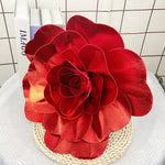 décoration intérieure moderne ornement rose métallisé argenté rouge ornement maison fête anniversaire noël