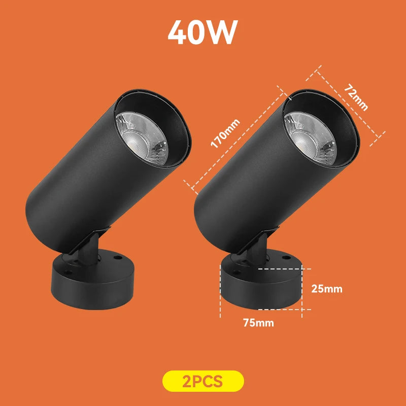 lampe pliable led noir blanc moderne salon cuisine chambre 220v 40w