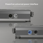 barre lumineuse laser gris métallique dmx controle sonore rgbw uv 100w 240v