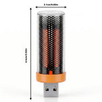 veilleuse led rechargeable violet perforée moderne tactile rgb urgence chambre nuit usb