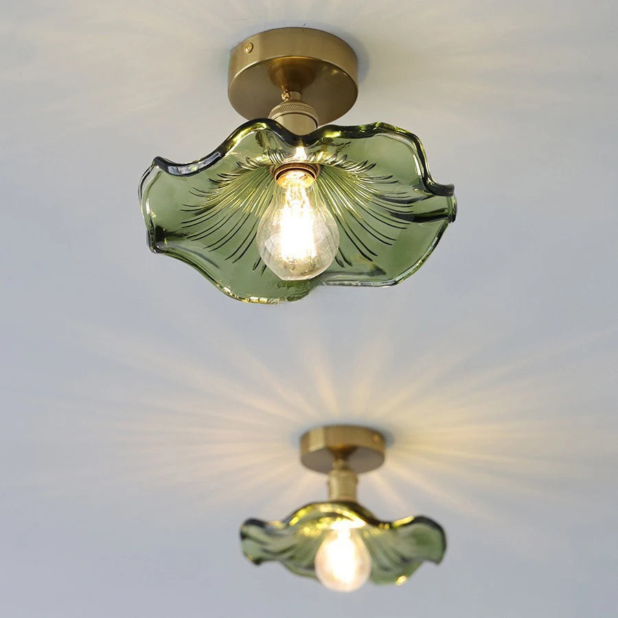 applique murale or transparent moderne ampoule led inclusion vis fixations