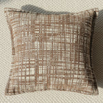 coussins décoratifs géométriques polyester beige marron modernes maison voiture decoration interieur jacquard