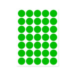 autocollants ronds multicolores 100 pièces stickers adhésifs décoration moderne minimaliste