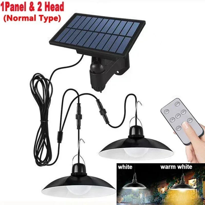 lampe solaire extérieure étanche noire moderne télécommande ip65 led abs