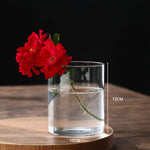 vases transparents modernes verre décoration table centre fêtes mariage
