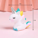 décoration gâteau licorne arc ciel nuages étoiles anniversaire enfant joyeux festif sixième troisième
