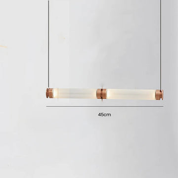 plafonnier suspension led moderne boule ronde verre translucide blanc doré cuisine salle manger