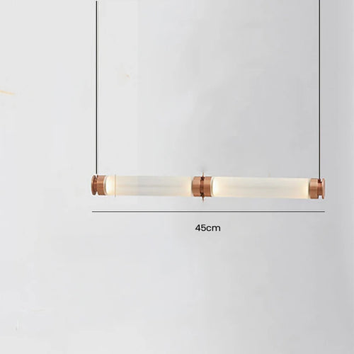 plafonnier suspension led moderne boule ronde verre translucide blanc doré cuisine salle manger