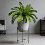 décoration intérieure plante artificielle arbuste feuilles vertes pot imitation végétal tropical maison
