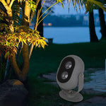 projecteur led gris moderne ip65 texturé éclairage extérieur autonome flux lumineux 60 249 lumens