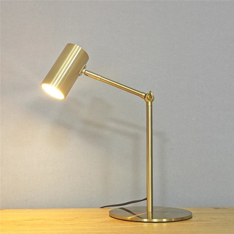 lampe led or abat jour plissé réglable moderne minimaliste