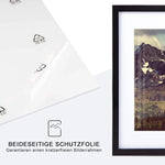 cadre photo bois fleurs séchées noir beige clair 10x15cm 13x18cm 9x13cm clips arrière minimaliste