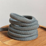cordons macramé polyester 6mm bleu clair blanc vert rose jaune gris beige créatif artisanal