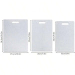 planche découper antibactérienne durable marbre texture moderne facile nettoyer résistante chaleur poignées blanc noir