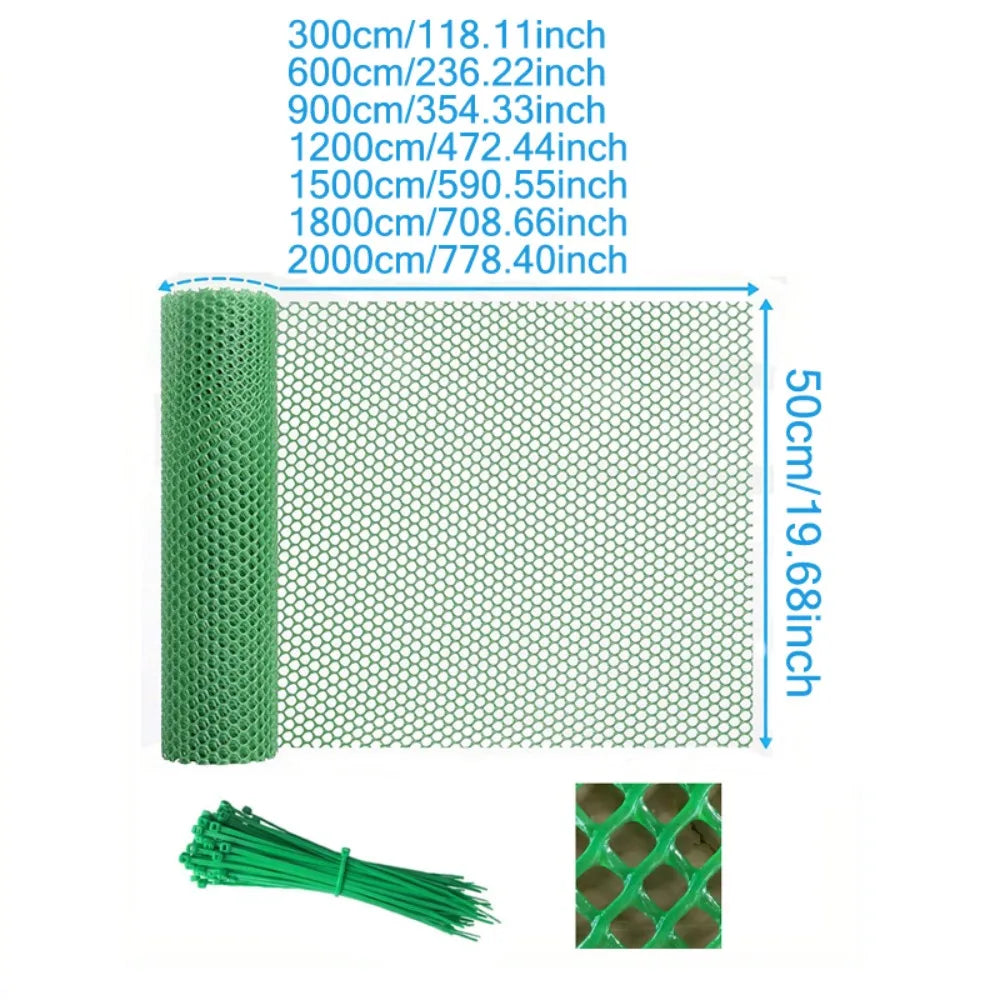 filet hexagonal pratique vert blanc noir clips protection jardin animal decoration 600cm 900cm