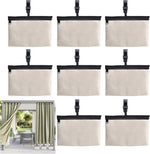 sacs lestés rideaux extérieurs clips sable résistants vent gazebos jardins patios fixations clips plastique