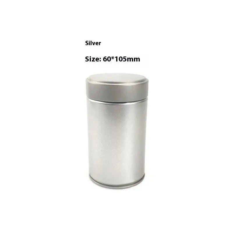 boîte thé matcha argent noir contemporaine cuillère bois opaquet aluminium fcm portable scellée