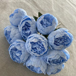 bouquet fleurs artificielles rose clair rose foncé bleu rouge blanc modernes décoration mariage anniversaireextérieur