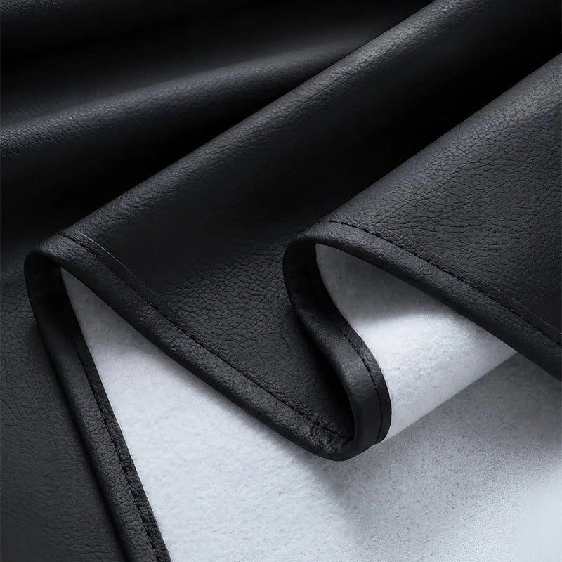 housse canapé simili cuir noir gris moderne salon fauteuil canapé sectionnel