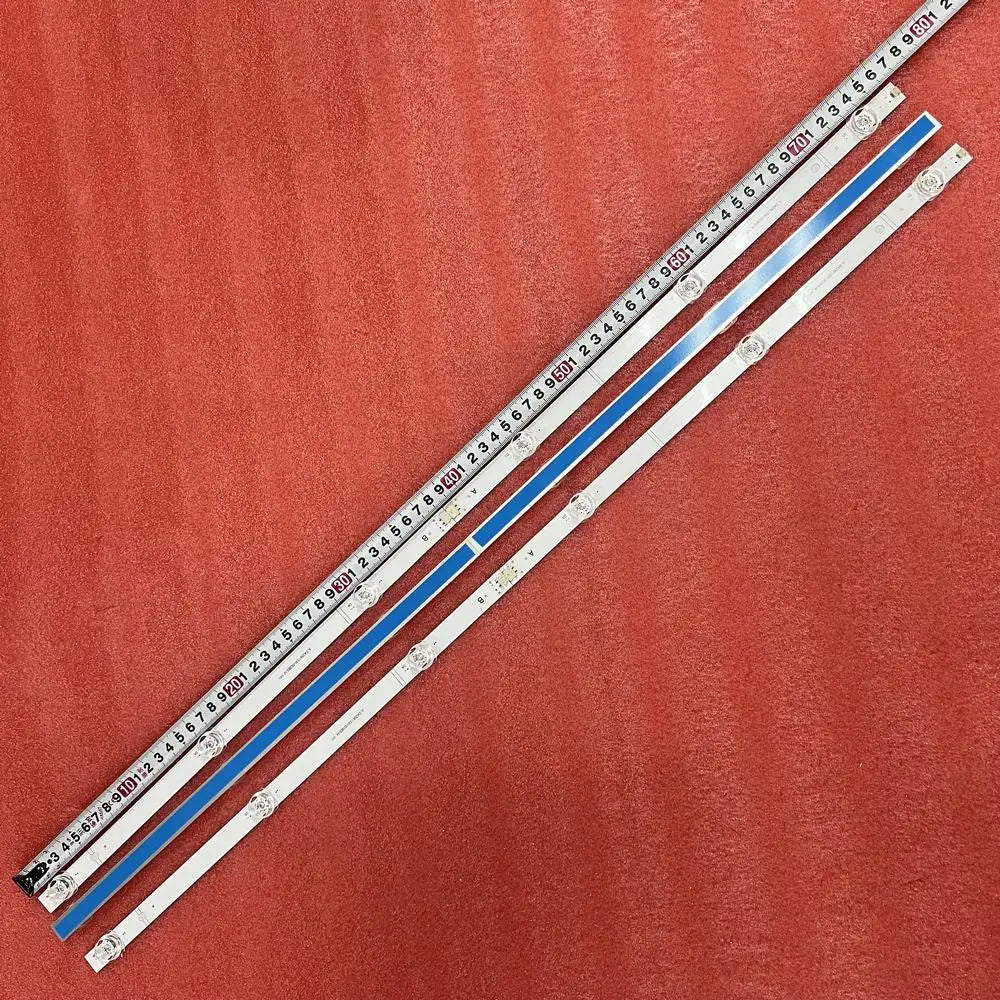 bande lumineuse led blanc bleu moderne kit 10 tv connecteurs textes