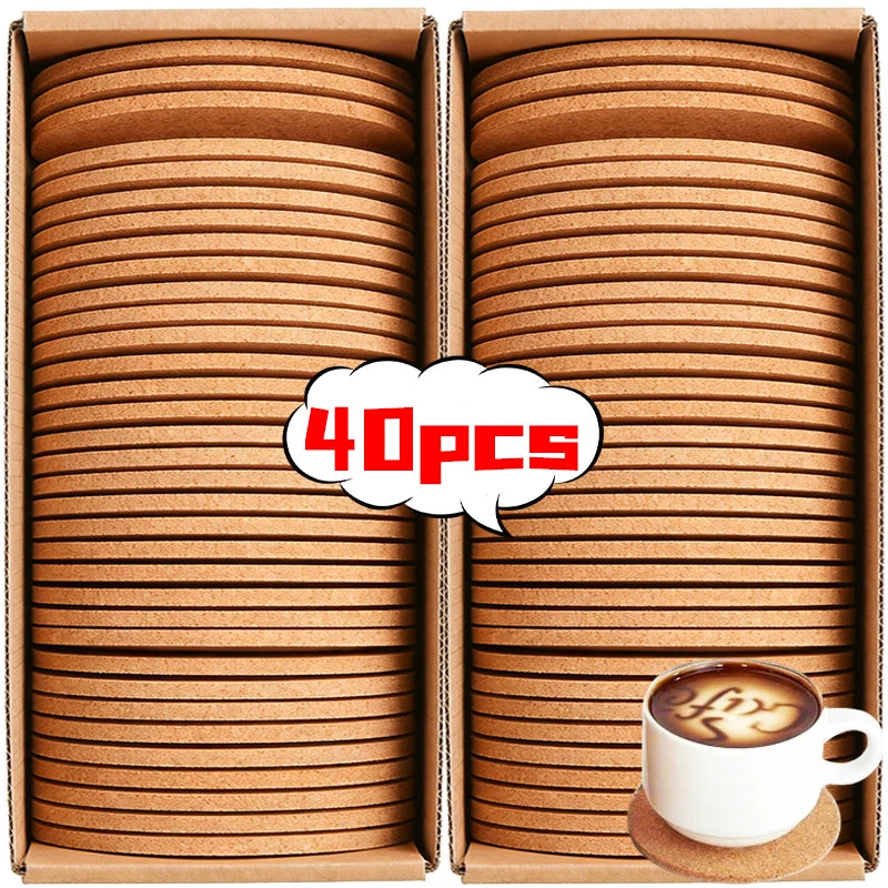 coasters bois marron clair texture naturelle moderne rustique décoration table