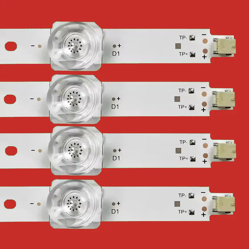 bande led blanc moderne connecteur tactile 1145mm opaque rectangulaire lisse
