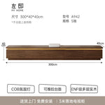 meuble bas tv moderne bois rangement 200cm largeur minimaliste déco
