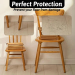 protecteurs pieds meubles adhésifs antiusure résistants rayures noirs points utilitaires pratique maison sécurité