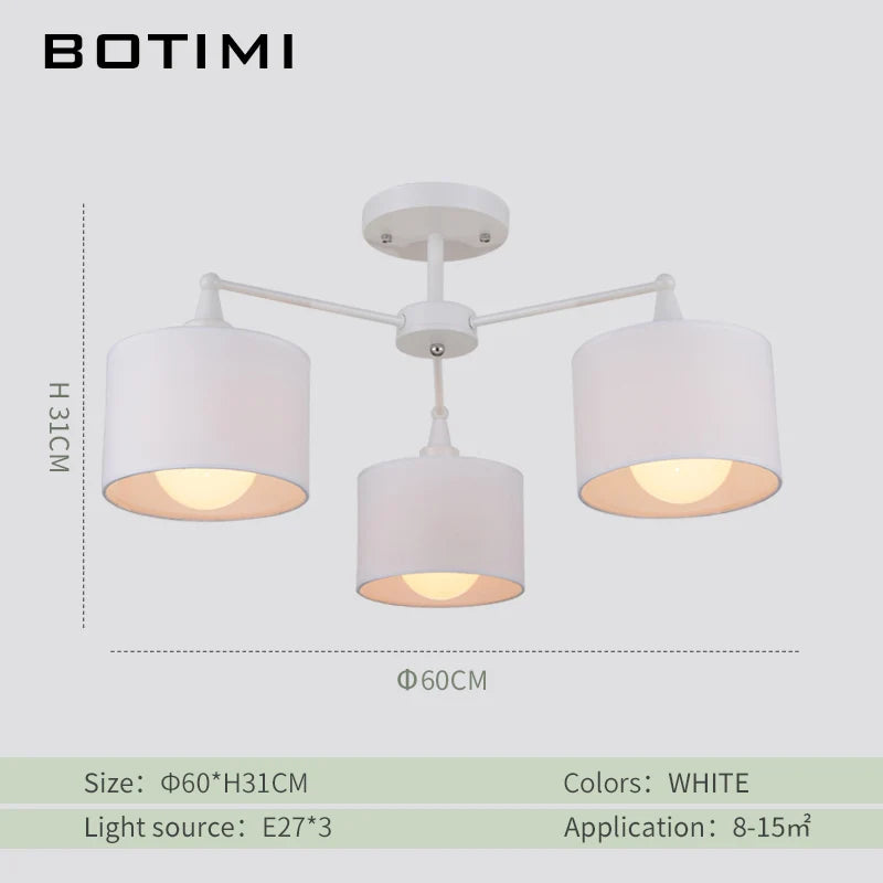 lampe suspendue moderne toile lin blanc noir beige opacité montage encastré led flux lumineux