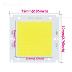 plaque led moderne 78mm 74mm blanc jaune points noirs 50w dc30v lumineuse