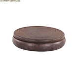 support bois classique vase plante figurine base décoration maison trépidation naturelle artisanale polissage