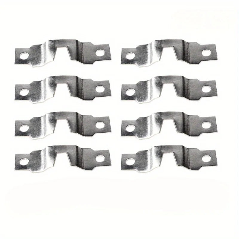 crochets suspension argentés industriels fixation cadre photo peinture murale fourreurs bricolage travail bois clips