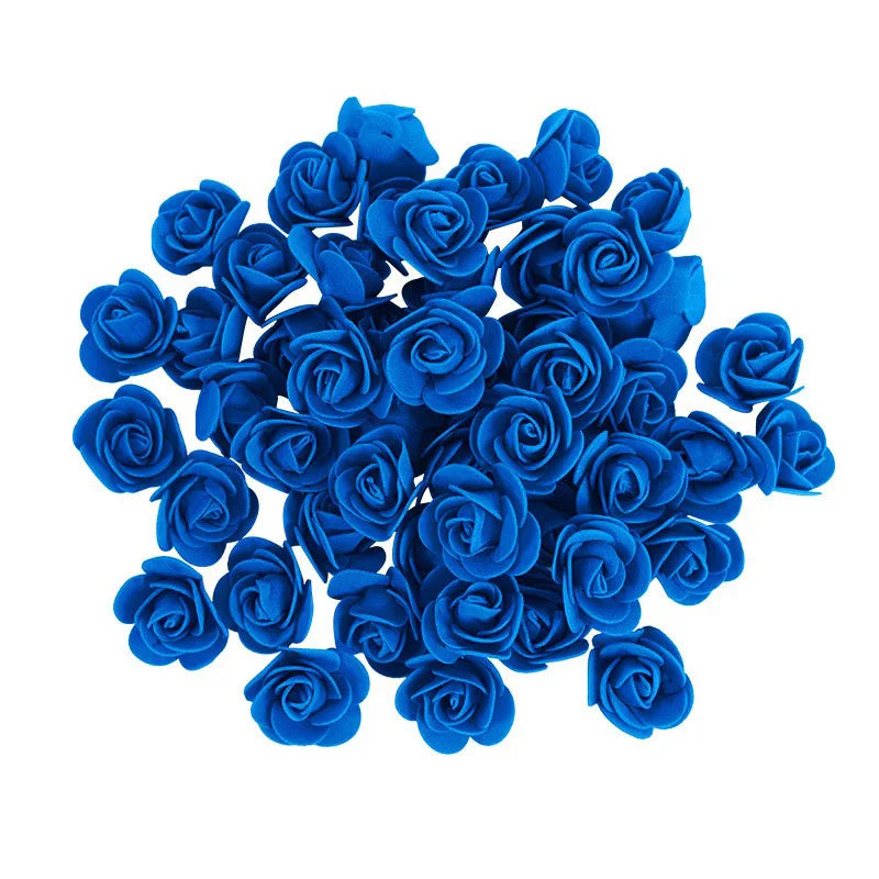 décoration mariage intérieur fleurs artificielles multicolores roses relief festive maison cadeaux anniversaire